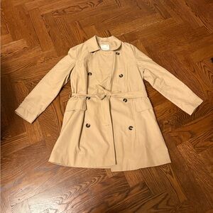 Zara beige trench coat for girls size 11/12